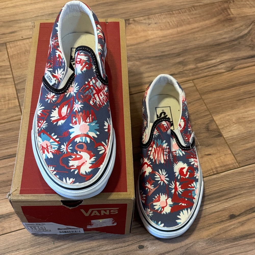 Vans slip ons